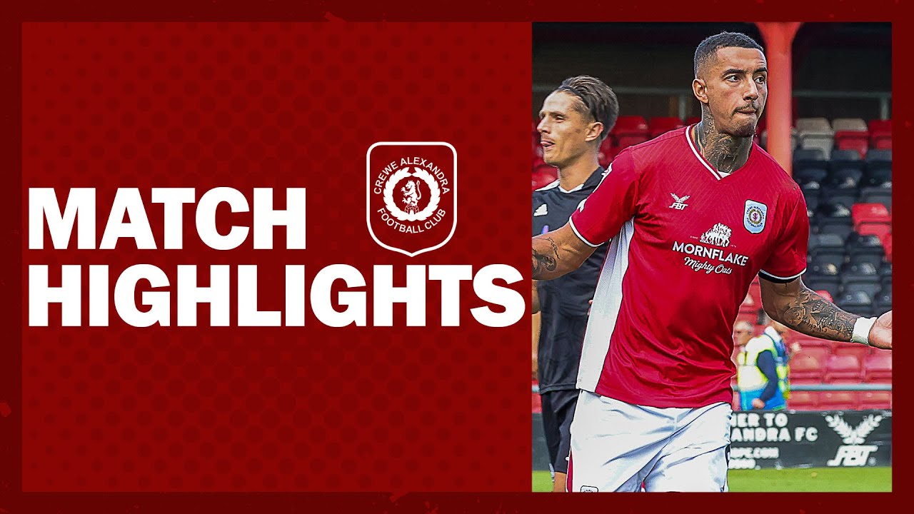 22-23 HIGHLIGHTS | Crewe Alexandra 1-0 Crawley Town