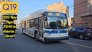 (QBR UPDATE) 2015 New Flyer XD40 7458 on the Q19