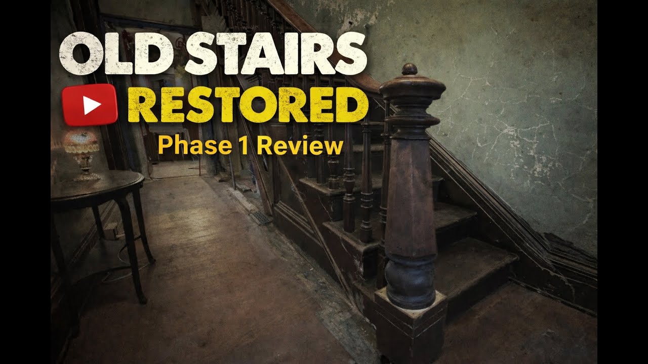 We Uncovered and Restored the Grand Staircase Our Victorian Home Was Missing