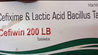 Cefiwin 200 Lb Tablet Uses In Hindi Cefiwin 200 Dose Cefiwin 200 Price