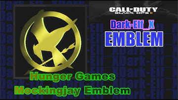 Black Ops Emblem - Hunger Games Mockingjay Emblem