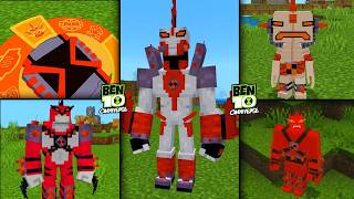 🔥NEW BEN 10 V21 OMNIVERSE MOD FOR MINECRAFT PE 😍| MCPE 1.26+