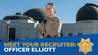 Meet your Recruiter: Officer Elliott