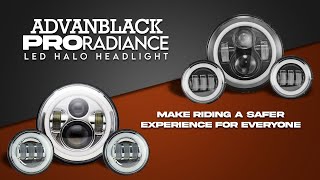 Advanblack PRO RADIANCE Halo Headlight Install