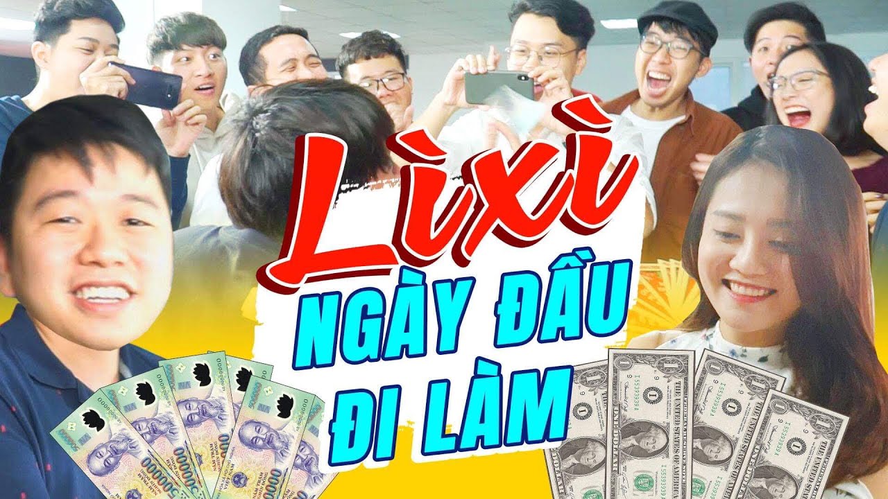 Cảnh Schannel lì xì lầy không đỡ được ngày đầu đi làm newsletter