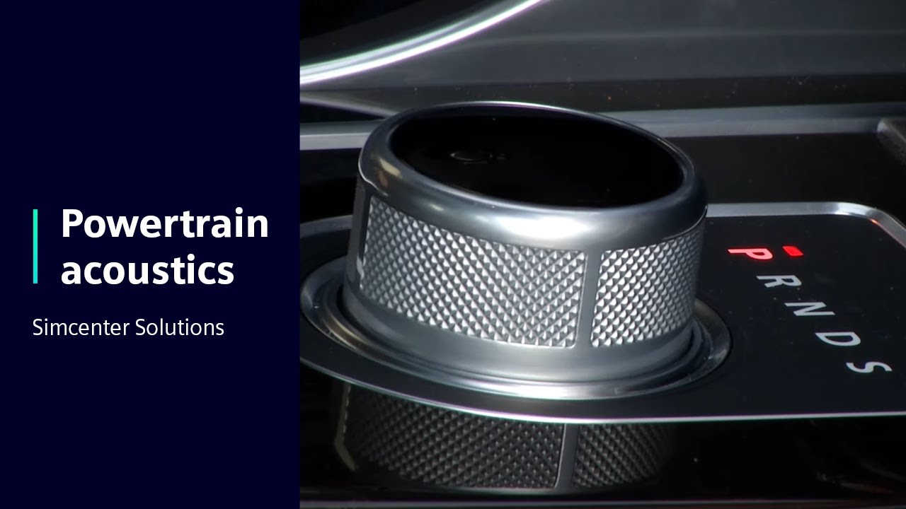 Powertrain Acoustics Simcenter Solutions YouTube