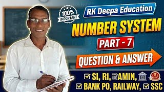 Number system part -7 Most Important Questions and Answers