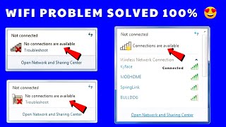 Fix Windows 7 Wifi Problem 2023 Wifinot Connected Windows 7 Laptop Wifi Notshowing Windows 7