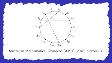 Australian diagonals in a regular 14-gon, 2018 | mathematical olympiad problem | AMO