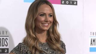 Stacy Keibler Red Carpet Fashion AMAs 2012