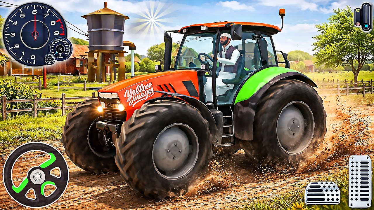 Real Indian Tractor Simulator 2026 - Farming Driver Game 3D | Android Gameplay