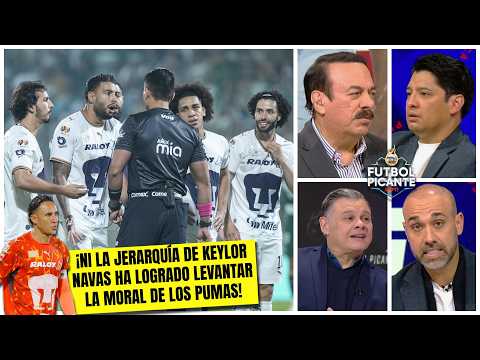 PUMAS se sigue hundiendo y, con POLÉMICA ARBITRAL, terminó aplastado por SANTOS | Futbol Picante