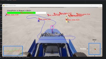 End-to-End Deep Reinforcement Learning for Autonomous Racing Dynamics - A bachelor thesis