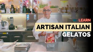Learn to make artisanal gelato just like at the most famous gelateria in Tuscany