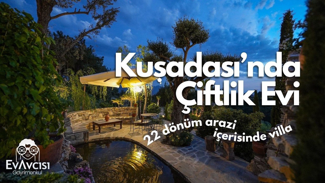 Doğanın İçinde Çiftlik Evi | Kuşadası Satılık Villa — YouTube