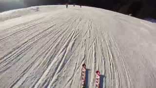 Skiing on Amazzonia (black run), Jan. 2015 - Madonna di Campiglio (Italy) Skiing on Amazzonia (black run), Jan. 2015 - Madonna di Campiglio (Italy)