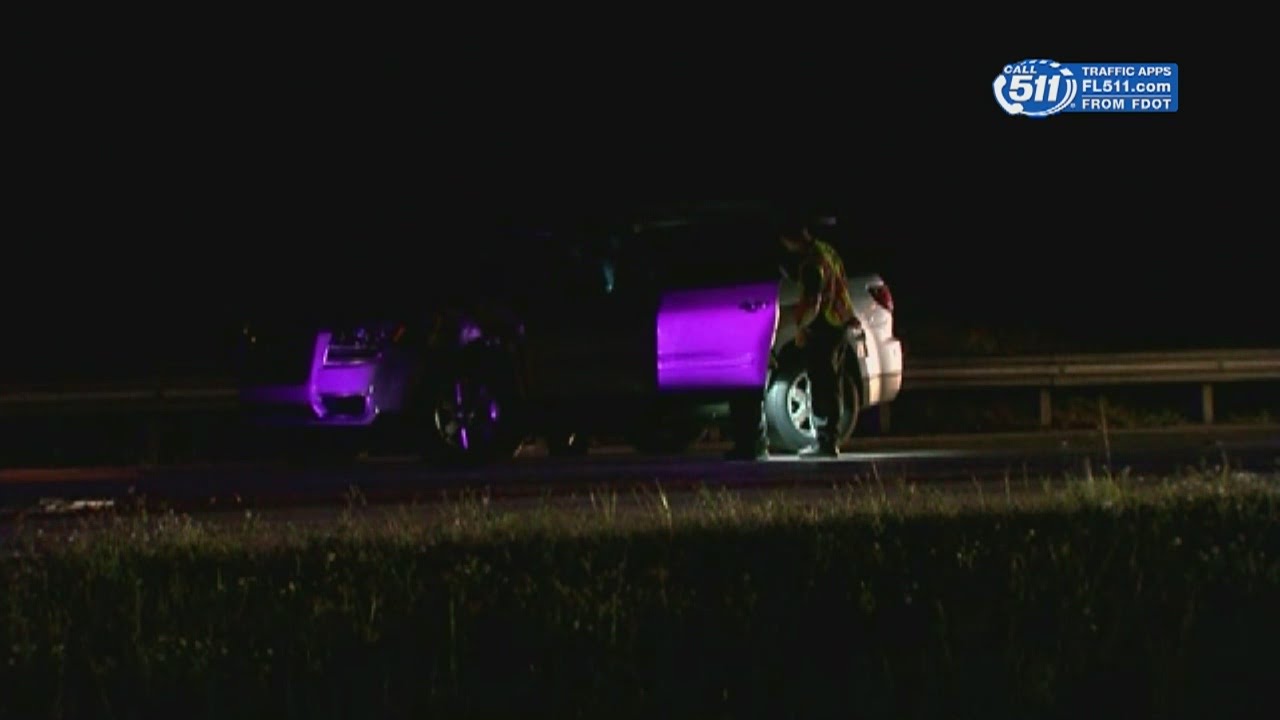 Fatal pedestrian accident on I-75 SB - YouTube