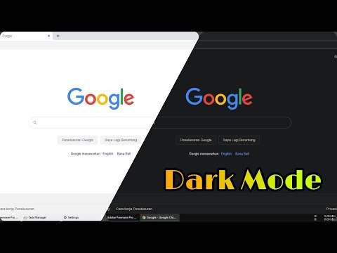 Cara Mengaktifkan Dark Mode di Google Chrome PC dan Android #ChromeDarkMode