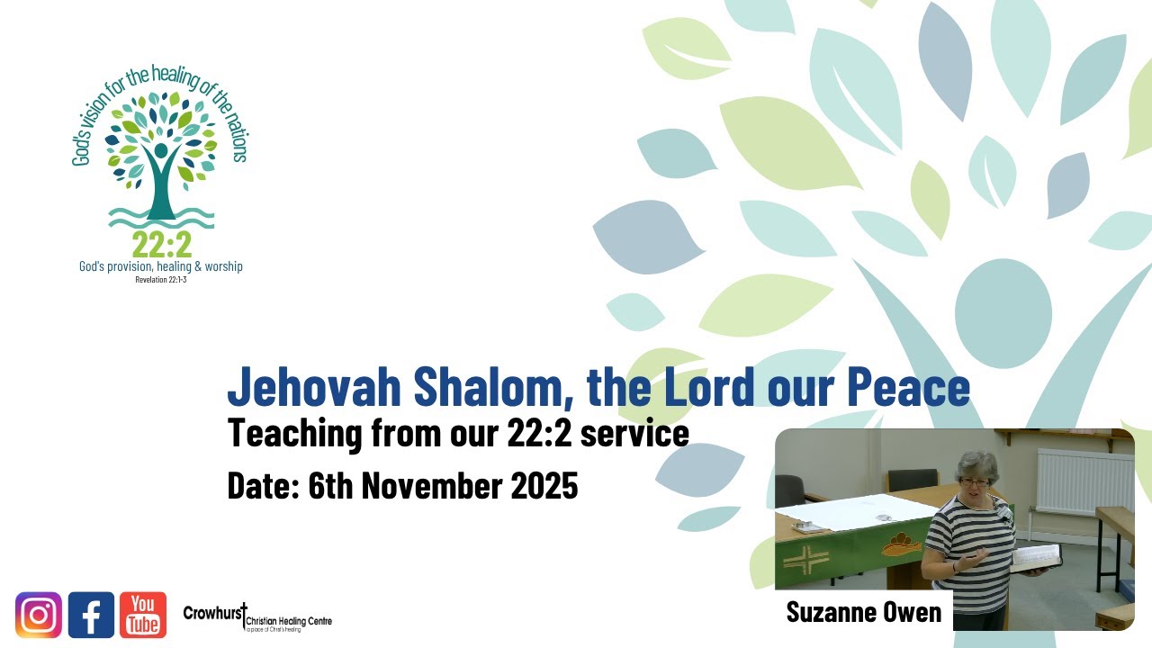 Talk: Jehovah Shalom, the Lord our Peace