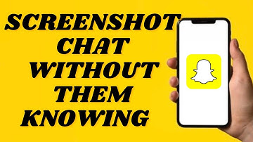 How To Screenshot Chat Without Snapchat Notifying Friend | Simple tutorial