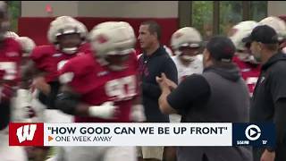One week away from Badger football