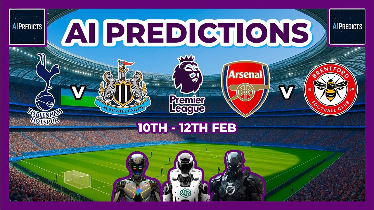 AI Premier League Predictions - 10th - 12th February | Grok v ChatGPT v Gemini (AI Bets Included)