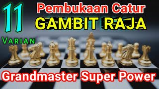11 CHESS OPENINGS |KING'S GAMBIT| The Most POPULAR CHESS IN THE HISTORY of the world's Grandmasters screenshot 5