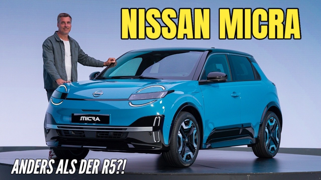 NISSAN MICRA 2025: Das ist der NEUE E-Kleinwagen! Anders als der Renault 5? Check | Review