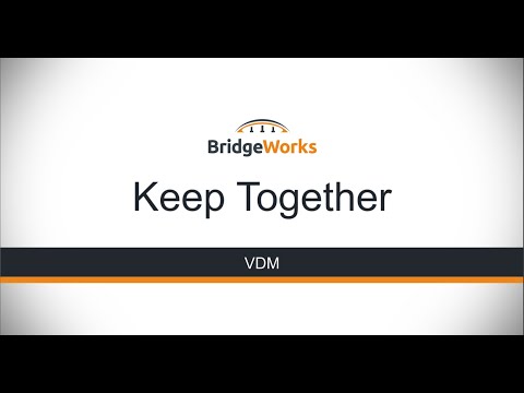 VDM - Keep Together