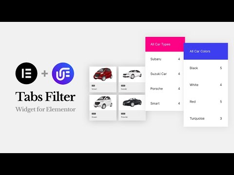 Tabs Filter Widget