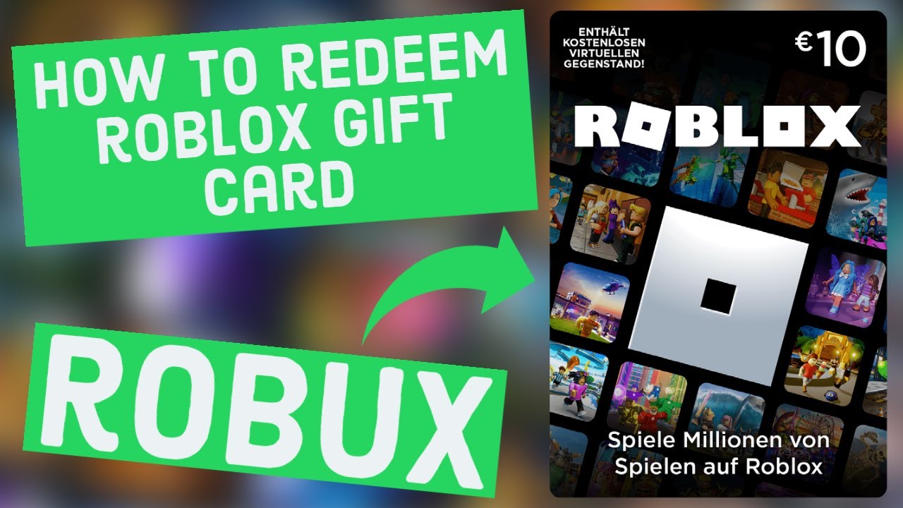 Как погасить подарочную карту Roblox (2022) Получите свой Робукс!