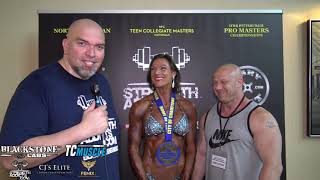 Lisa Domonkos - Top 3 Figure Competitor - 2019 NPC Masters Nationals