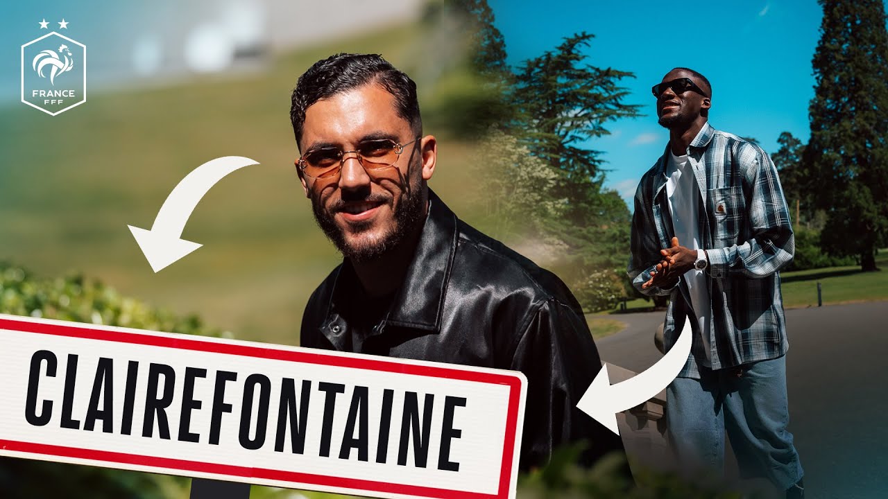 Le film de l'arrivée à Clairefontaine pour le 