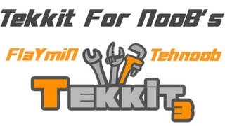Tekkit For NooB's  Ep. 9 (ERUPTION!!)