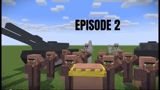 Minecraft Modern Warfare Pillagers VS Villagers (D Day) episode 2