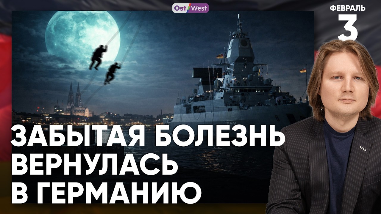 Беспрецедентная диверсия в Гамбурге | Германии нельзя «затыкать рот» | Вернулась забытая болезнь