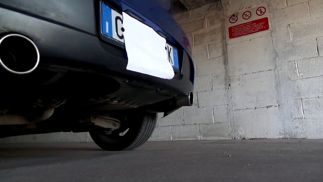 scarico diretto bmw 120d
