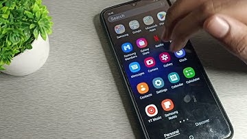 How to customize Font Size in Samsung Galaxy M13 5g phone, Font size setting