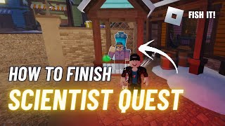 Easy Quest Finish  How To Complete The Test Subject Quest In Fish It Roblox