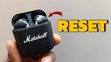 How To RESET Marshall Minor 4 Earbuds - Marshall Minor 4 RESET 👍