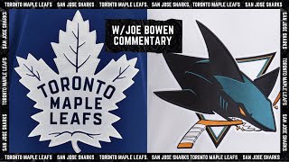Full Highlights - Sharks vs. Maple Leafs – Jan 10, 2024 (w/Joe Bowen)