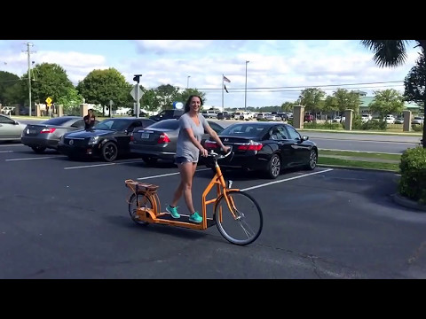 Lopifit- The WalkingBike on a ride in Destin, Florida