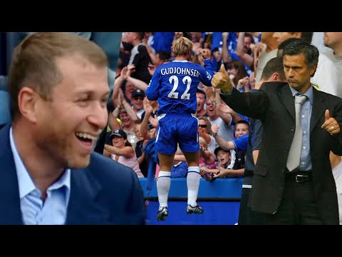 Chelsea vs Manchester United 2004 | First Game Under José Mourinho