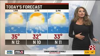Slick start Thursday morning!