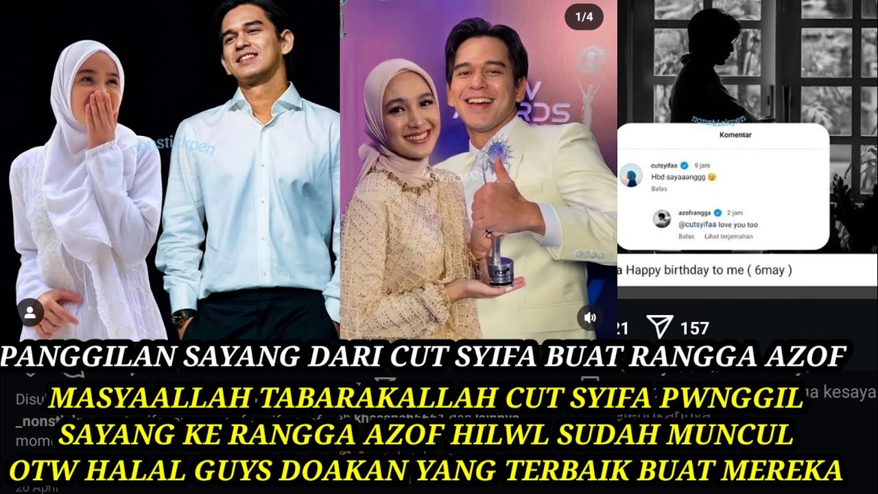 MASYAALLAH TABARAKALLAH CUT SYIFA MENUNGGU KEPASTIAN DARI RANGGA AZOF HILAL MUNCUL OTW HALAL