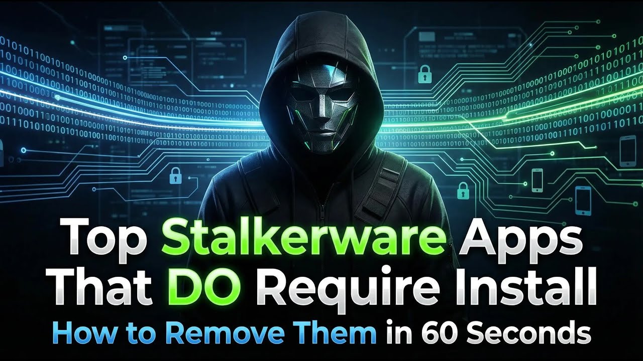 top stalkerware apps that DO require install and how to remove them in 60 seconds