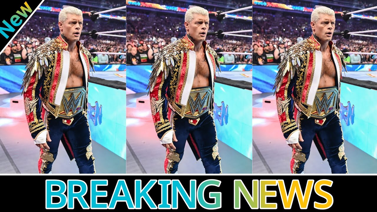 Душераздирающе😭: Коди Роудс нарушил молчание, сообщив ужасающие новости WWE – фанаты в трауре! Об...