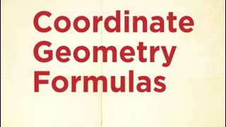 Coordinate Geometry Formulas | Distance Formula 💯 #maths #mathsformula #shorts #viral