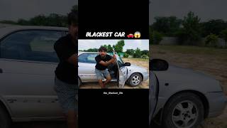 Blackest CAR 🚗😱  Mr Indian hacker ❤️ #mrindiahacker #youtubeshorts #experiements