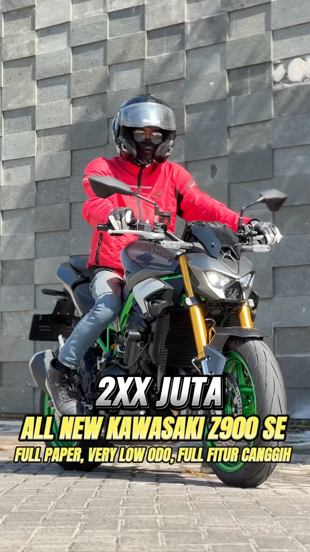 Kawasaki Z900 SE Registrasi (2026) NIK (2025), Fullpaper Plat L